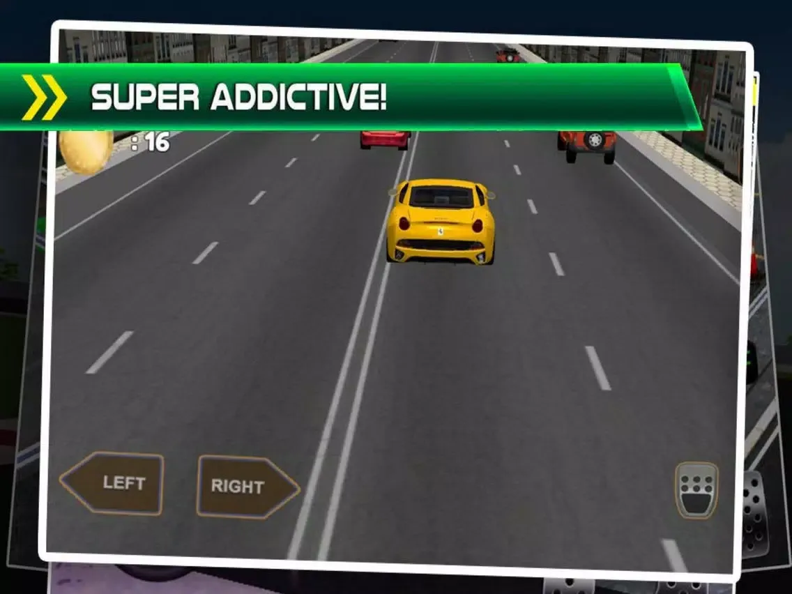 Captures d'écran de Read Car Road Racing 3D iPad 