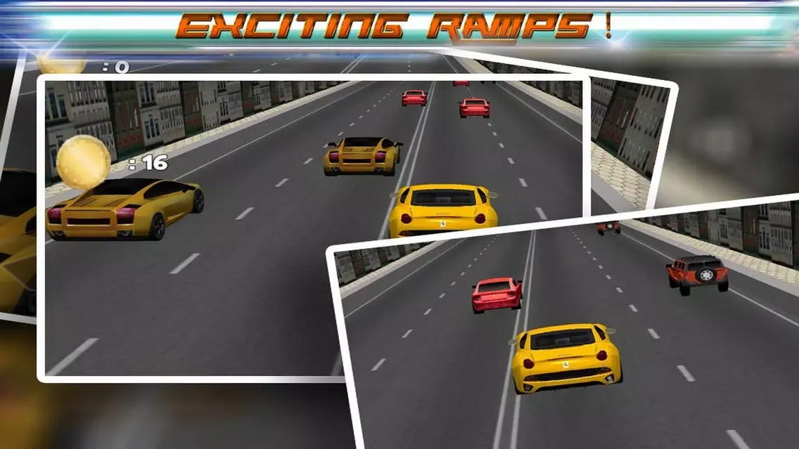 Captures d'écran de Read Car Road Racing 3D