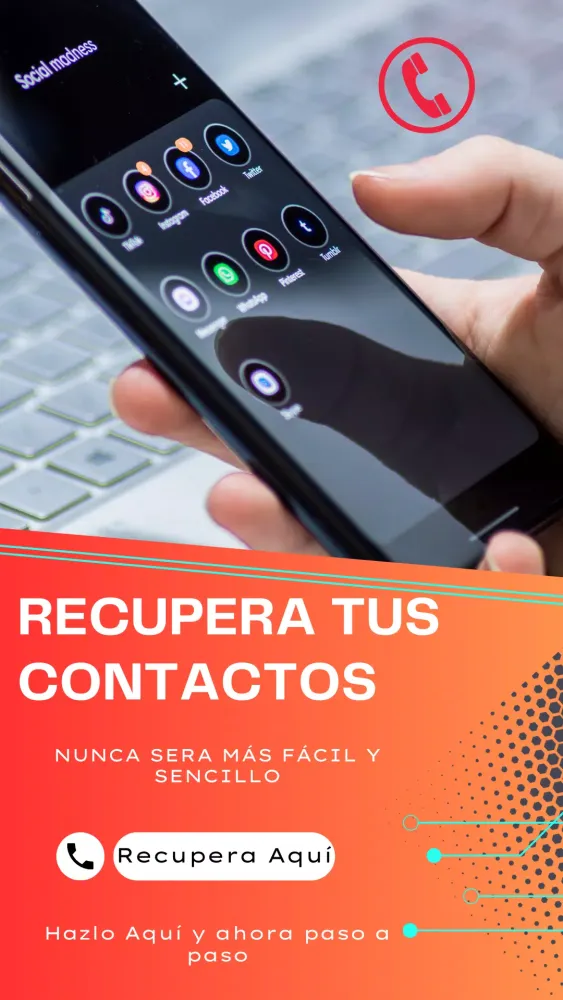 Ảnh chụp màn hình của Como recuperar contactos