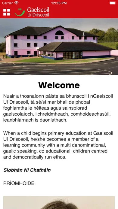 Gaelscoil Uí Drisceoil スクリーンショット