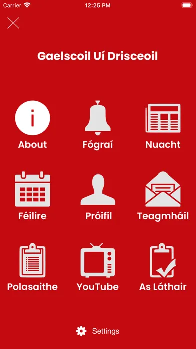 Gaelscoil Uí Drisceoil スクリーンショット