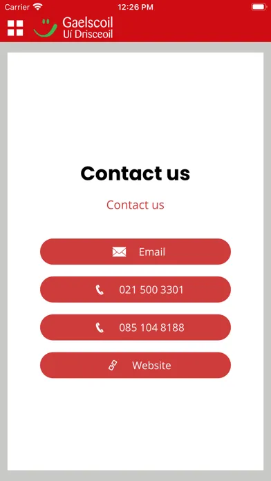 Gaelscoil Uí Drisceoil スクリーンショット