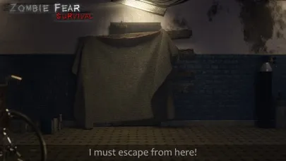 Zombie Fear: death escape game Ekran Görüntüleri