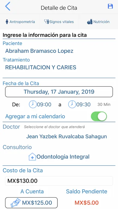 Capturas de tela do Assistant