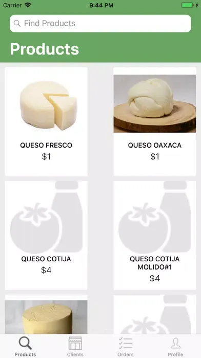 Tangkapan skrin Del Campo Foods