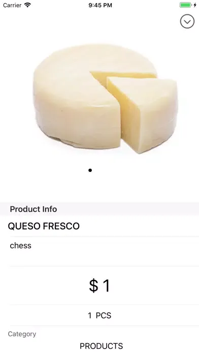 Tangkapan skrin Del Campo Foods