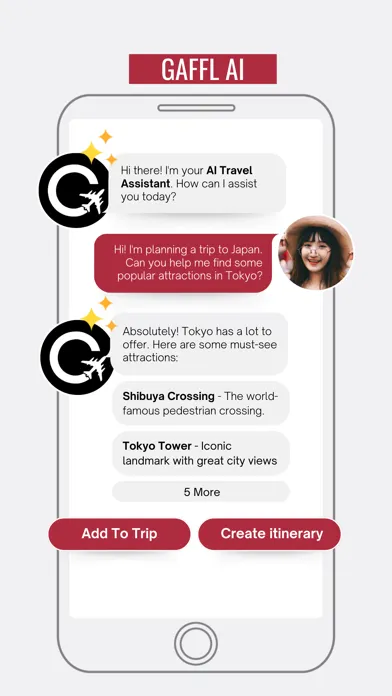 Zrzuty ekranu GAFFL - Find A Travel Buddy