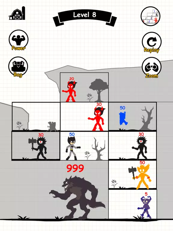 Stick Fight: Endless Battle iPad  Screenshots