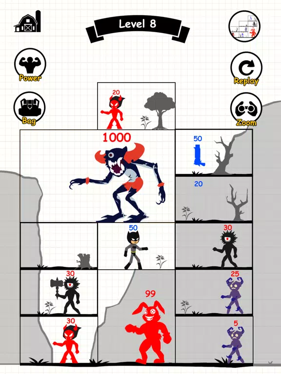 Stick Fight: Endless Battle iPad  Screenshots