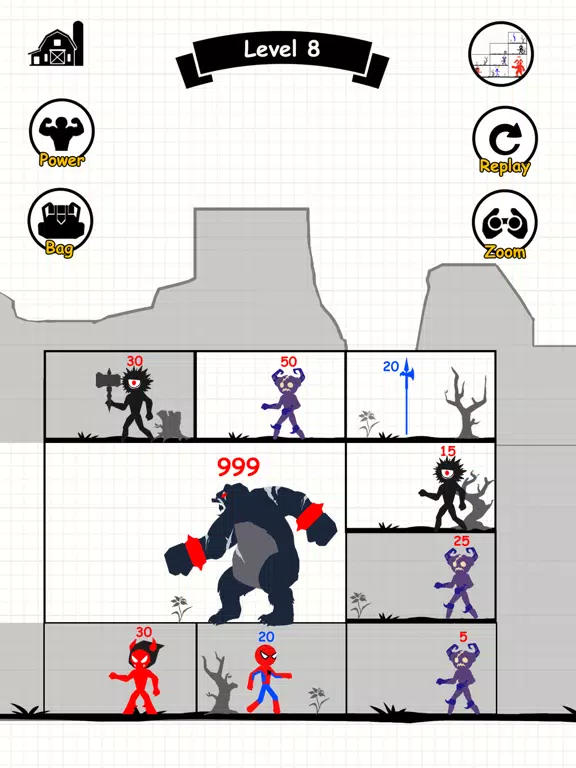 Stick Fight: Endless Battle iPad  Screenshots