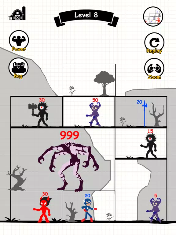 Stick Fight: Endless Battle iPad  Screenshots