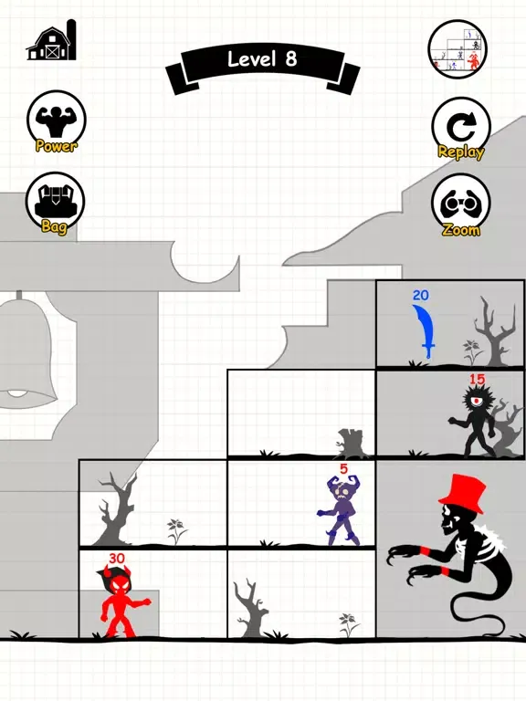 Tangkapan skrin Stick Fight: Endless Battle iPad 