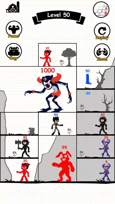 Tangkapan skrin Stick Fight: Endless Battle