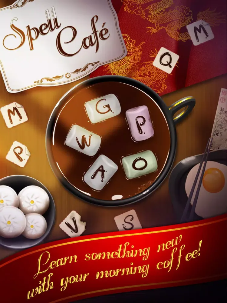 Capturas de pantalla de Spell Cafe World Chef Serving iPad 
