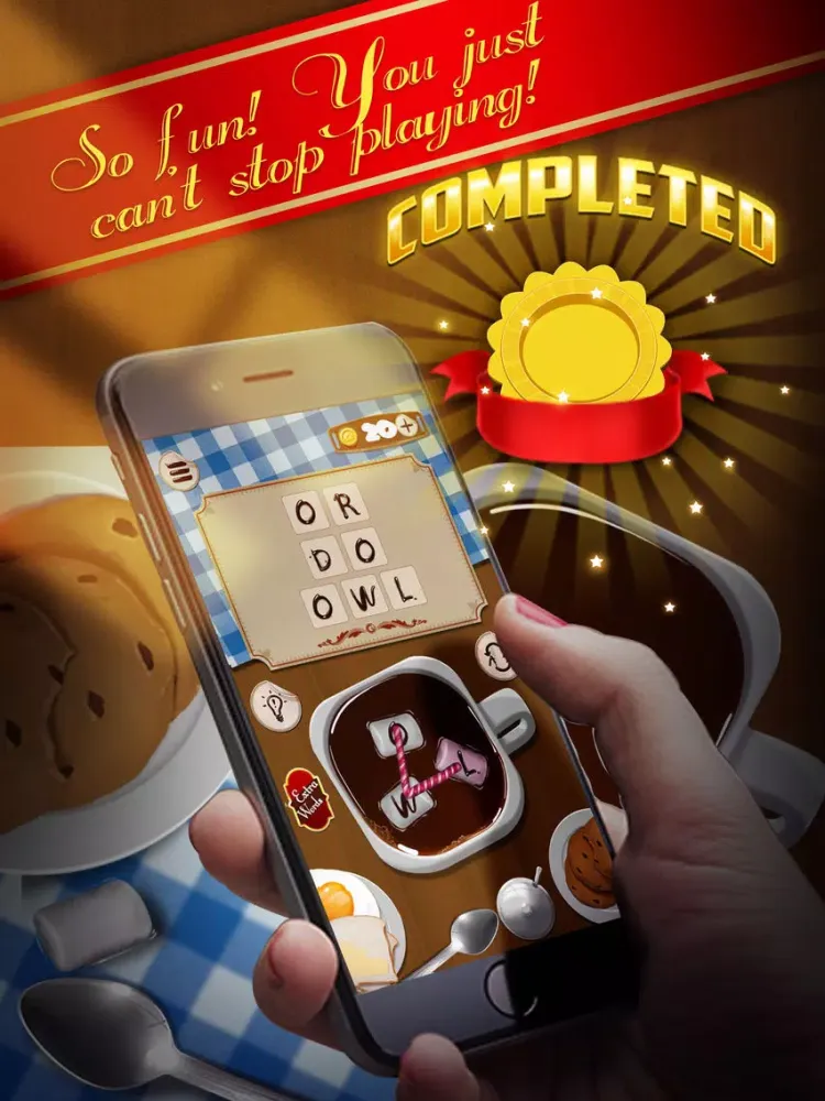 Capturas de pantalla de Spell Cafe World Chef Serving iPad 