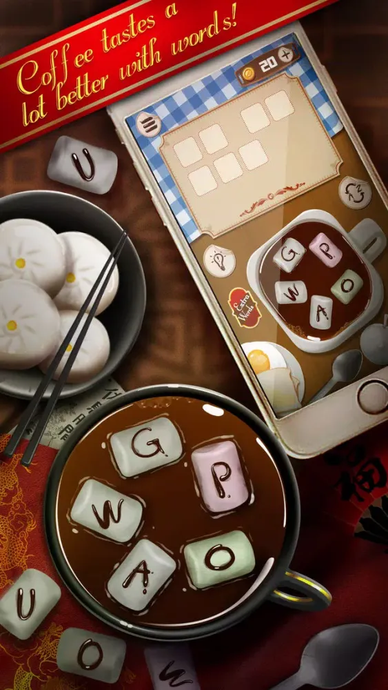 Capturas de pantalla de Spell Cafe World Chef Serving