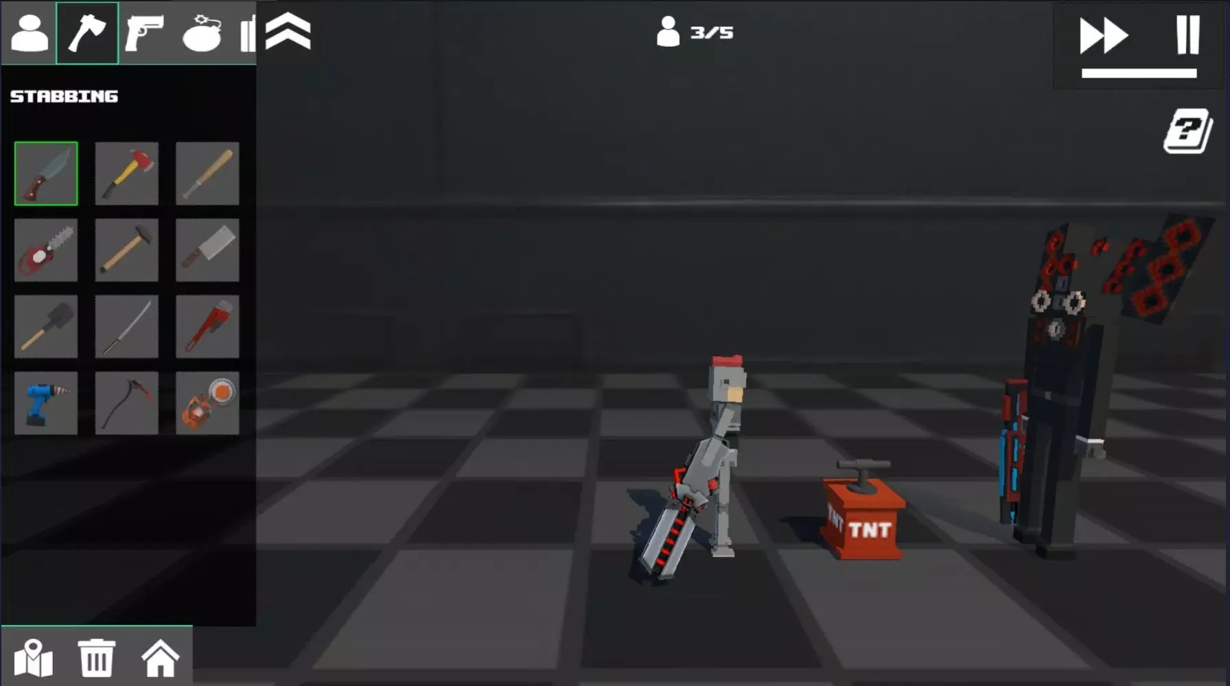 Captures d'écran de Ragdoll Showdown 3D