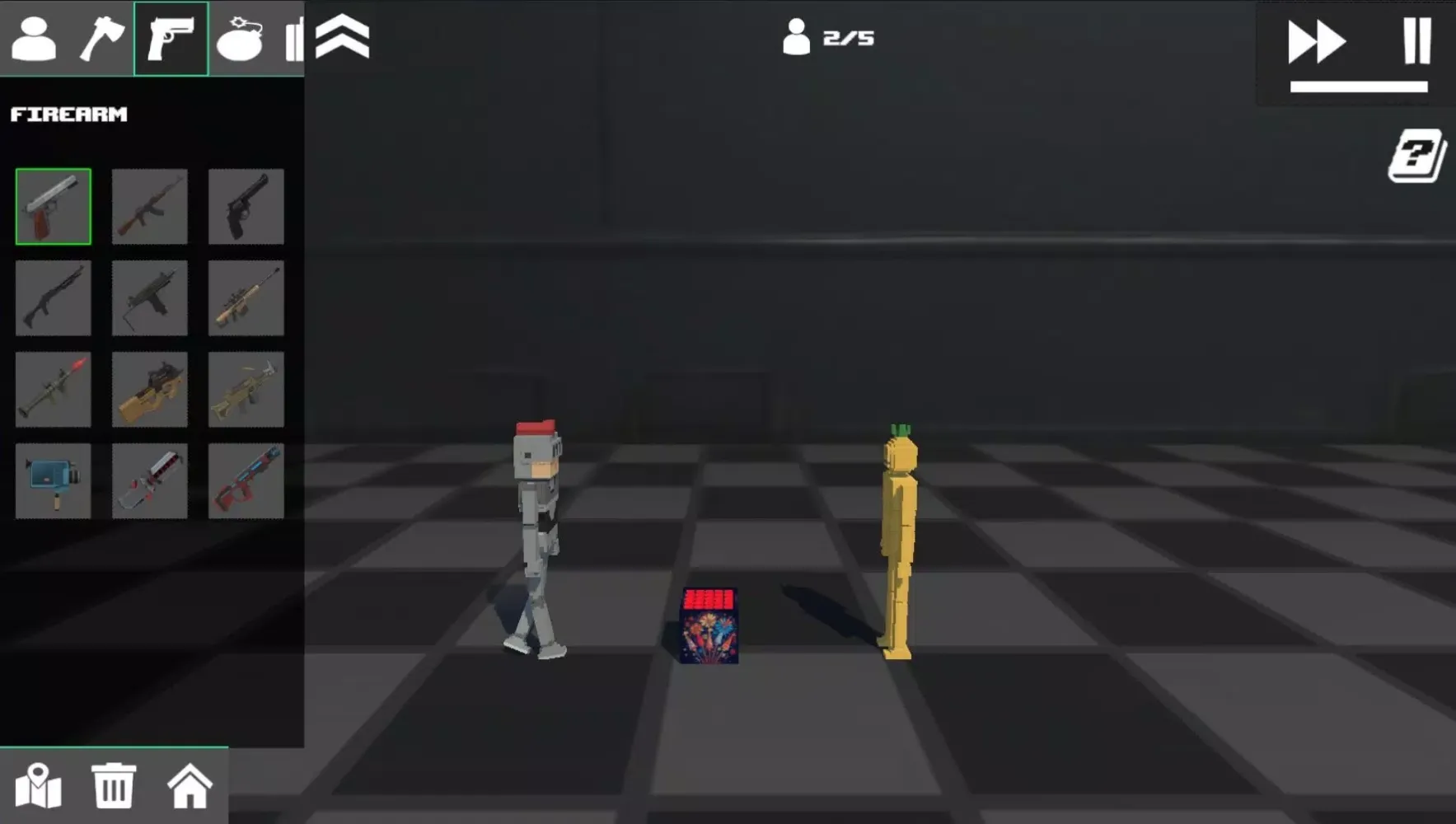 Captures d'écran de Ragdoll Showdown 3D