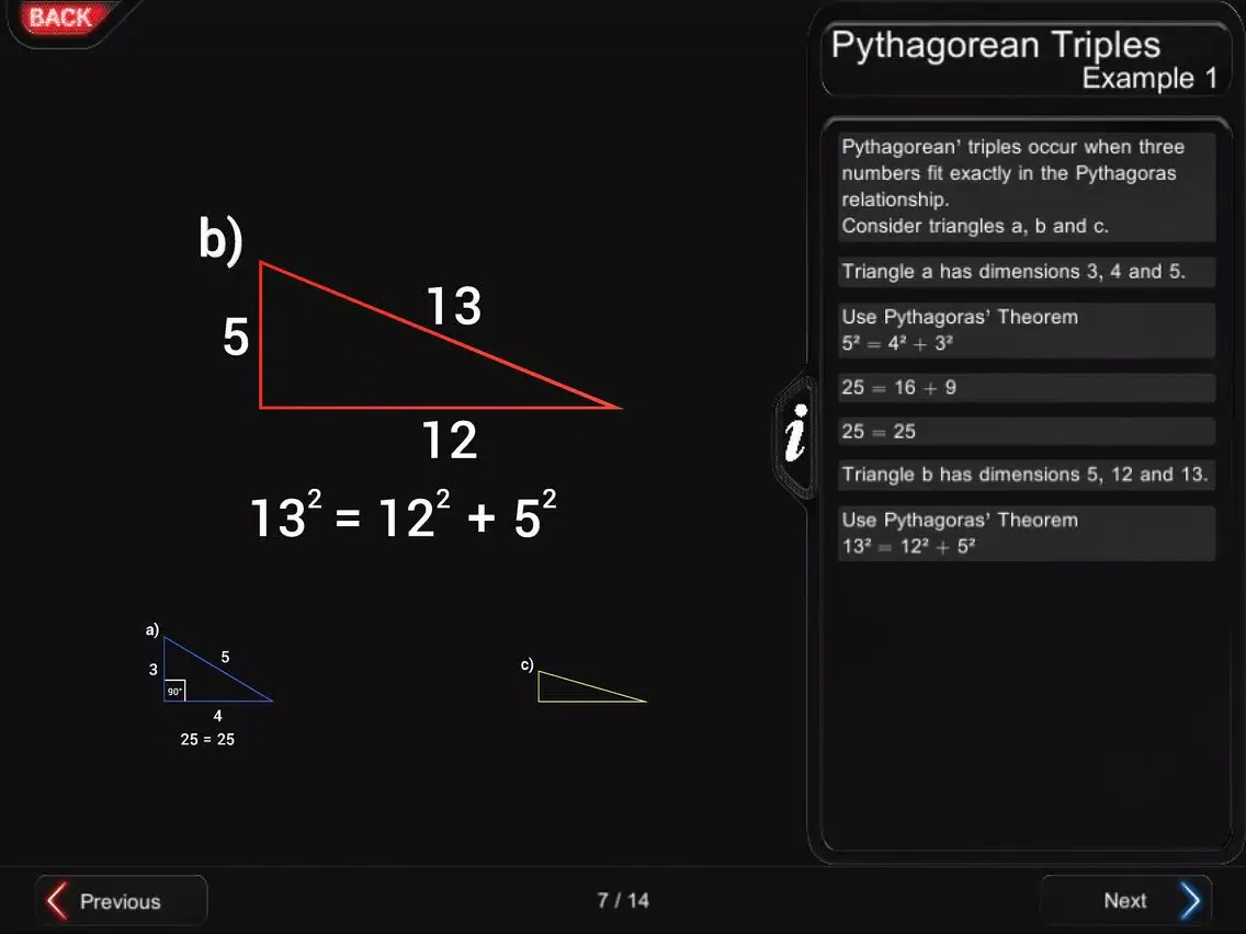 Interactive GCSE Mathematics 5 iPad  Screenshots