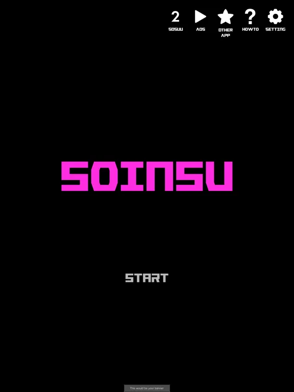 SOINSU math puzzle iPad  スクリーンショット