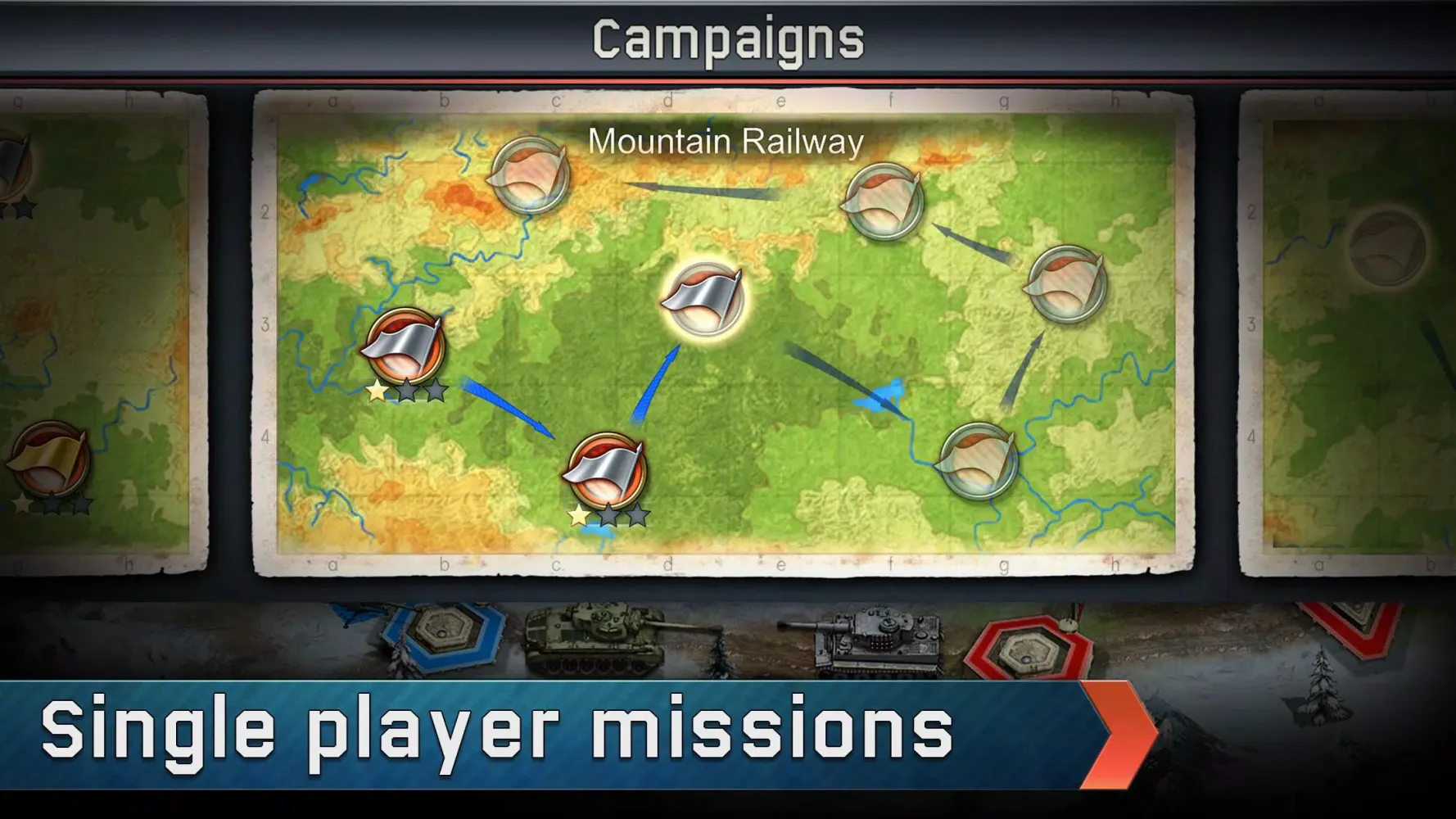 Capturas de tela do War Conflict