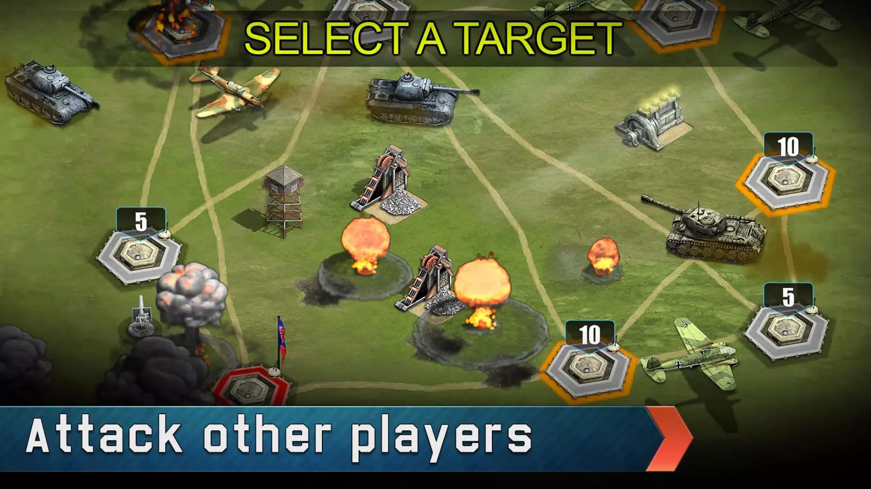 Capturas de tela do War Conflict