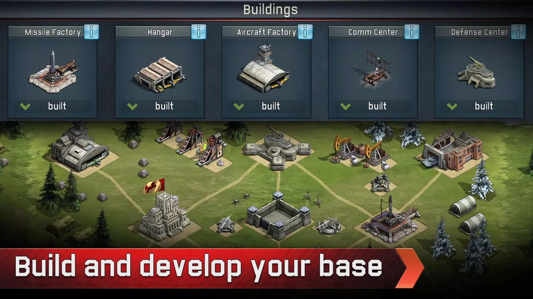 Capturas de tela do War Conflict
