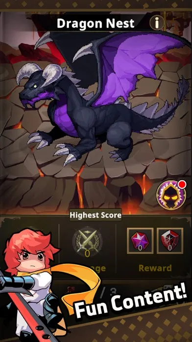 Ảnh chụp màn hình của Rush Knights : Idle RPG