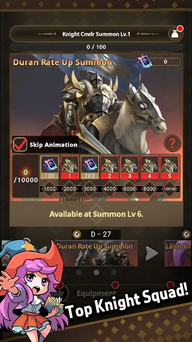 Ảnh chụp màn hình của Rush Knights : Idle RPG