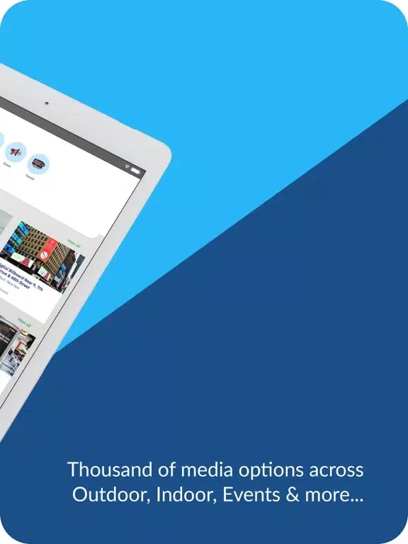 Capturas de pantalla de Gainbuzz for Advertisers iPad 