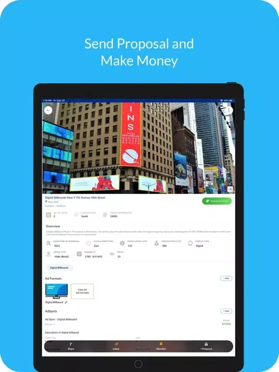 Zrzuty ekranu Gainbuzz Pro for Media Sellers iPad 