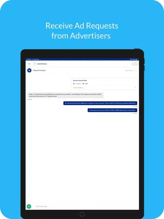 Zrzuty ekranu Gainbuzz Pro for Media Sellers iPad 