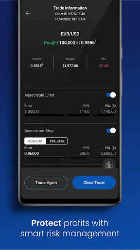 Capturas de pantalla de FOREX.com Forex Trading Broker