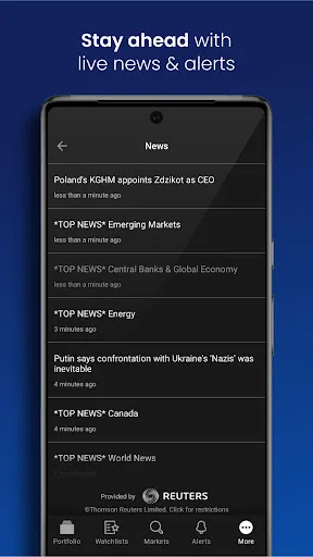 Capturas de pantalla de FOREX.com Forex Trading Broker