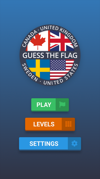Captures d'écran de Guess The Flag: Quiz