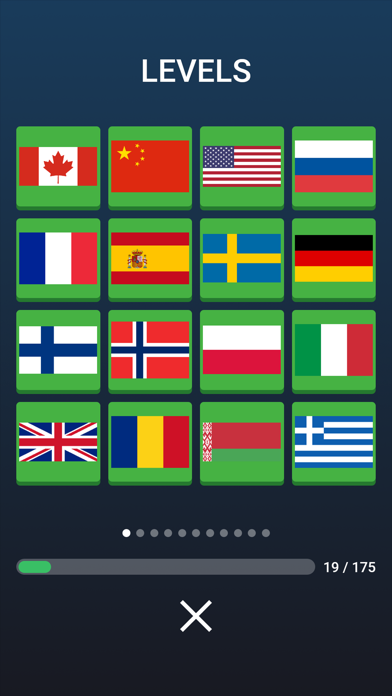 Captures d'écran de Guess The Flag: Quiz