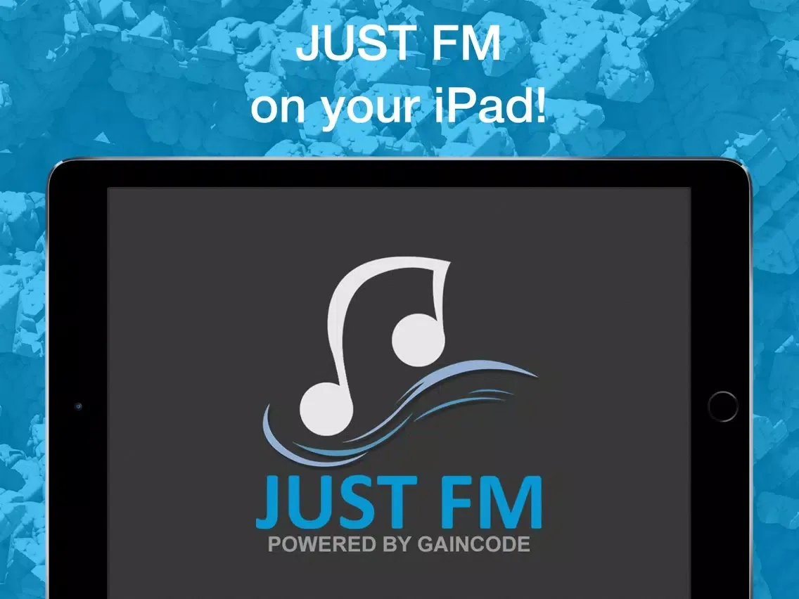 Ảnh chụp màn hình của Just FM NZ iPad 