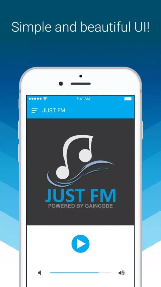 Ảnh chụp màn hình của Just FM NZ