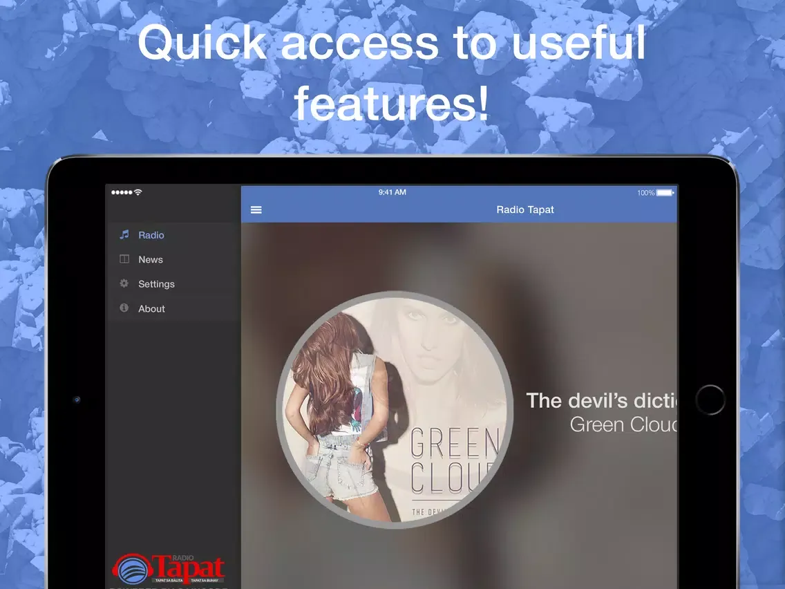 Radio Tapat iPad  Screenshots