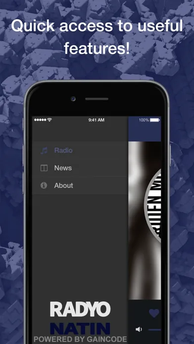 Captures d'écran de Radyo Natin
