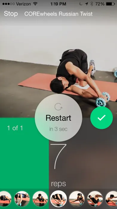 Ab Roller Workouts by CORE Wheels Fitness Screenshots
