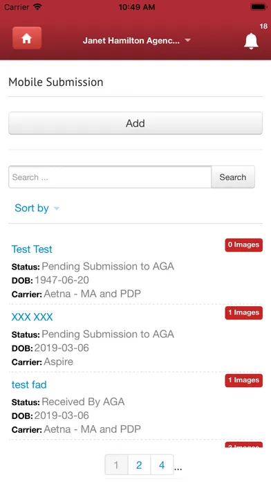 تصاویر AGA Agent Portal