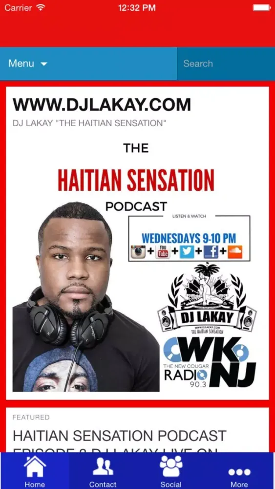 Capturas de tela do DJ LAKAY The Haitian Sensation