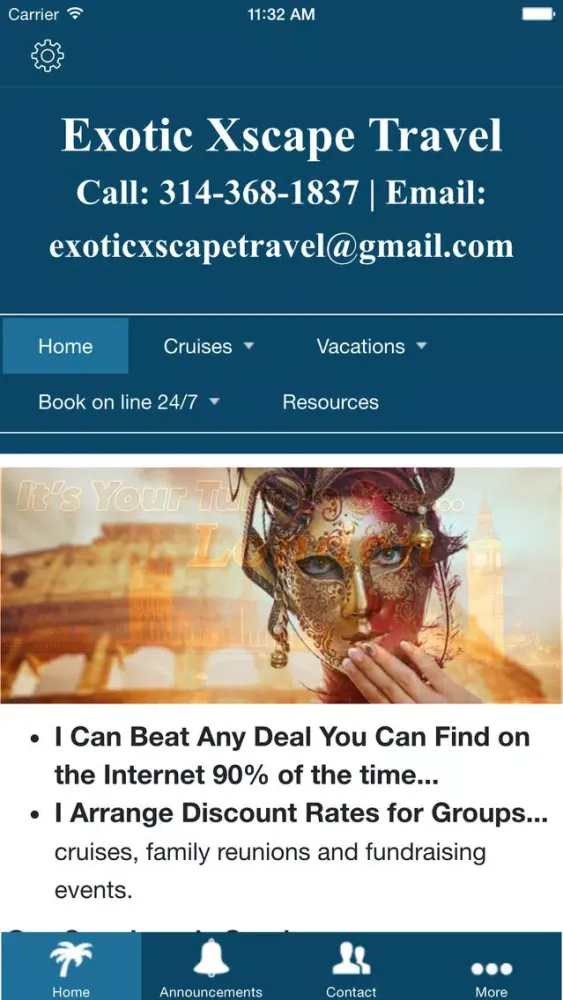 Captures d'écran de Exotic Xscape Travel