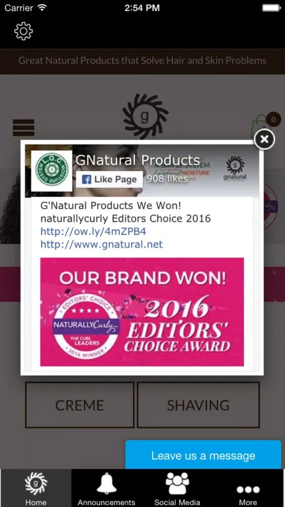 Capturas de pantalla de GNatural Herbal Products