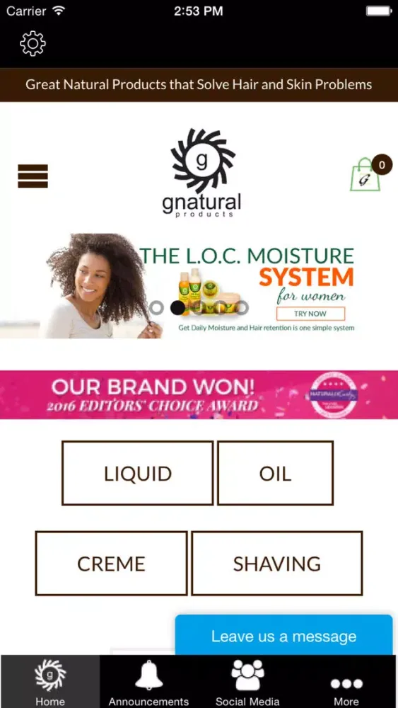 Capturas de pantalla de GNatural Herbal Products