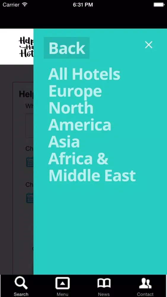 Captures d'écran de Helping Hand Hotels
