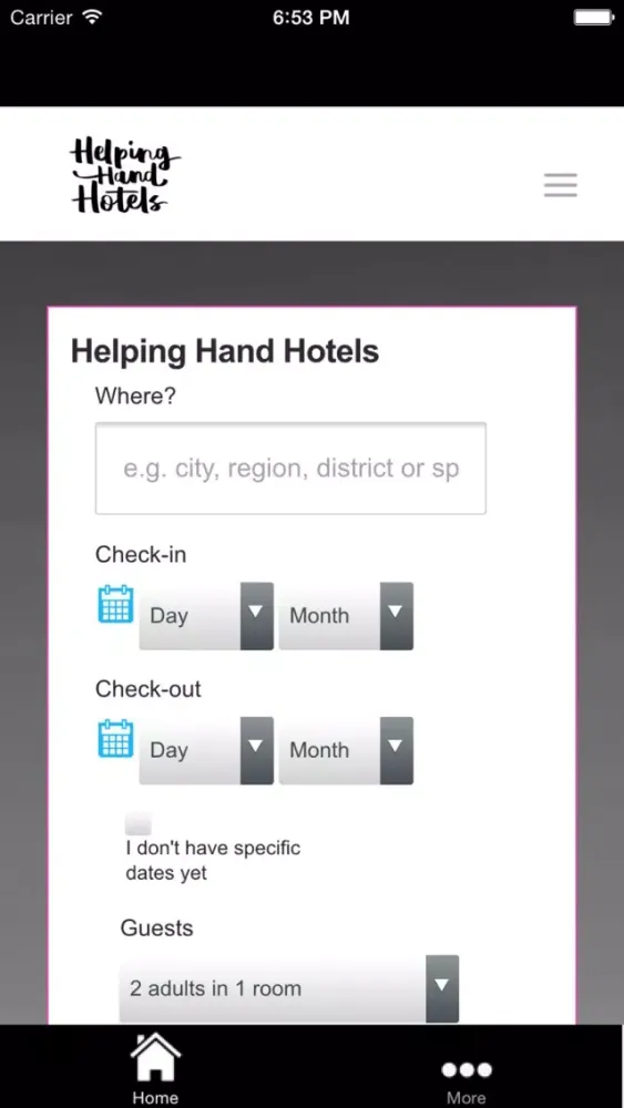 Captures d'écran de Helping Hand Hotels