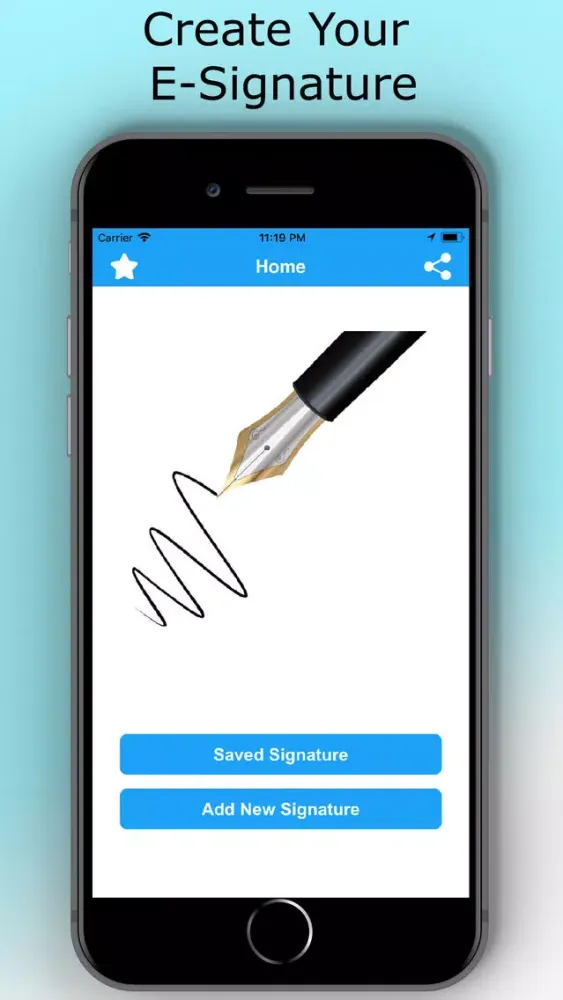 Скриншоты Easy E-Signature