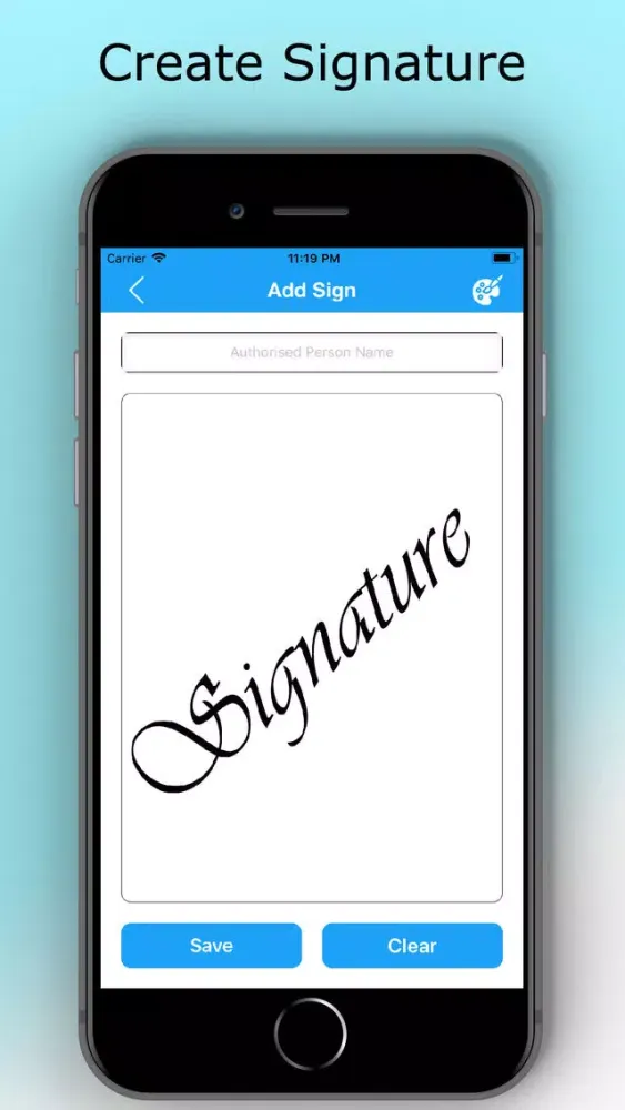 Скриншоты Easy E-Signature